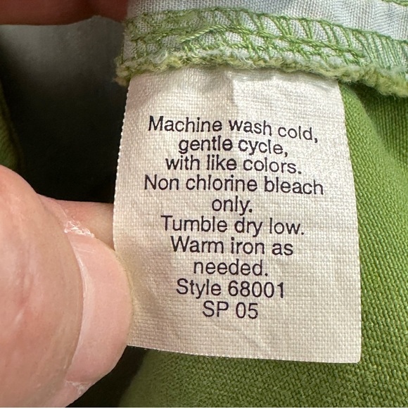 J. Crew size 8 green skirt, whale pattern, cotton, preppy, spring, summer - Picture 8 of 8